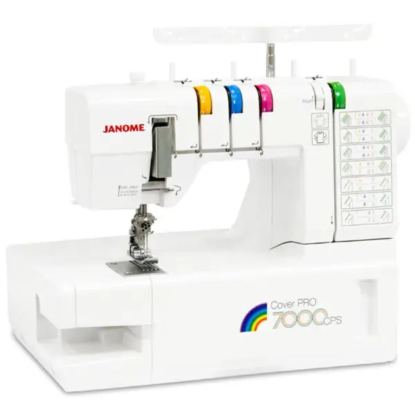 Tasosaumuri peitetikkikone Janome Coverpro 7000CPS
