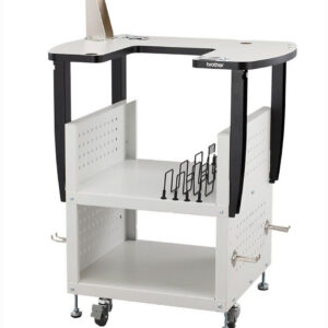 Kirjontakoneen työpöytä pyörillä VRPRNSTD